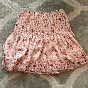 NWT Aqua floral skirt size small